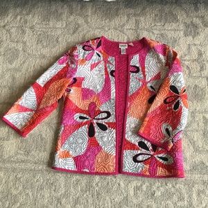 Chico’s quilted jacket